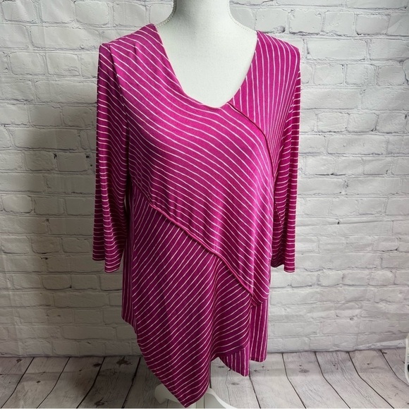 Travelers By Chico’s Tunic Large - Picture 1 of 7